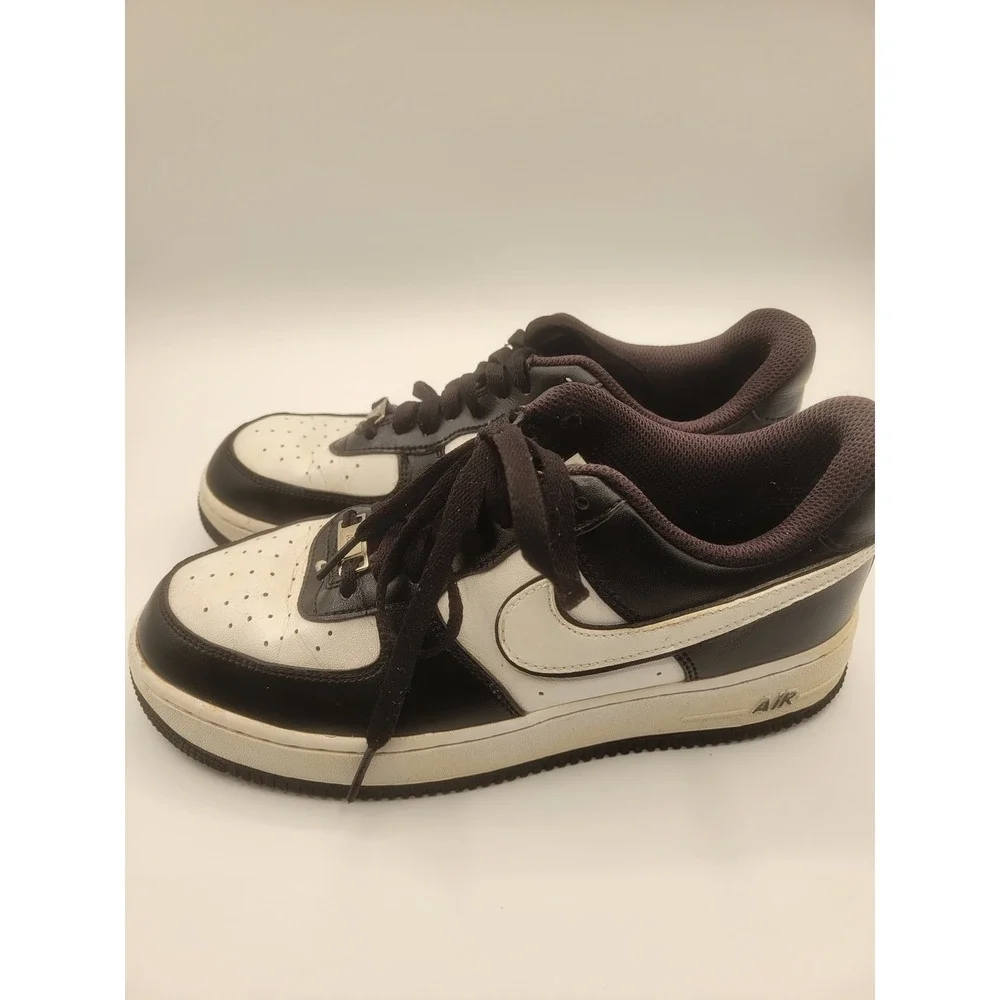 Nike Air Force 1 Low Panda Black White Sneakers AF1 Low Top Shoes sz 7
